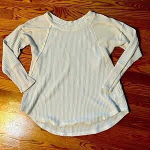 Maurice’s long sleeve waffle shirt